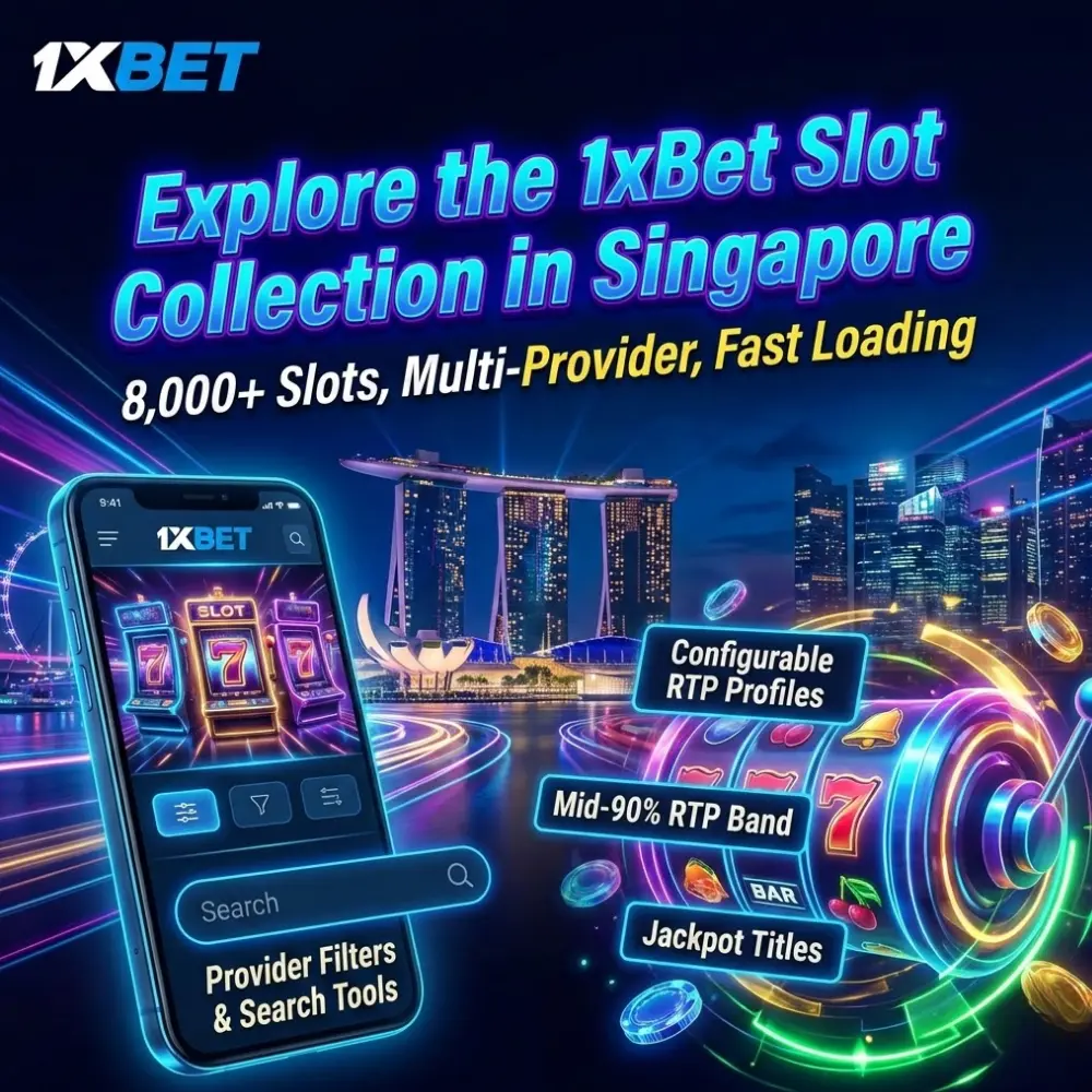Explore the 1xBet Slot Collection in Singapore