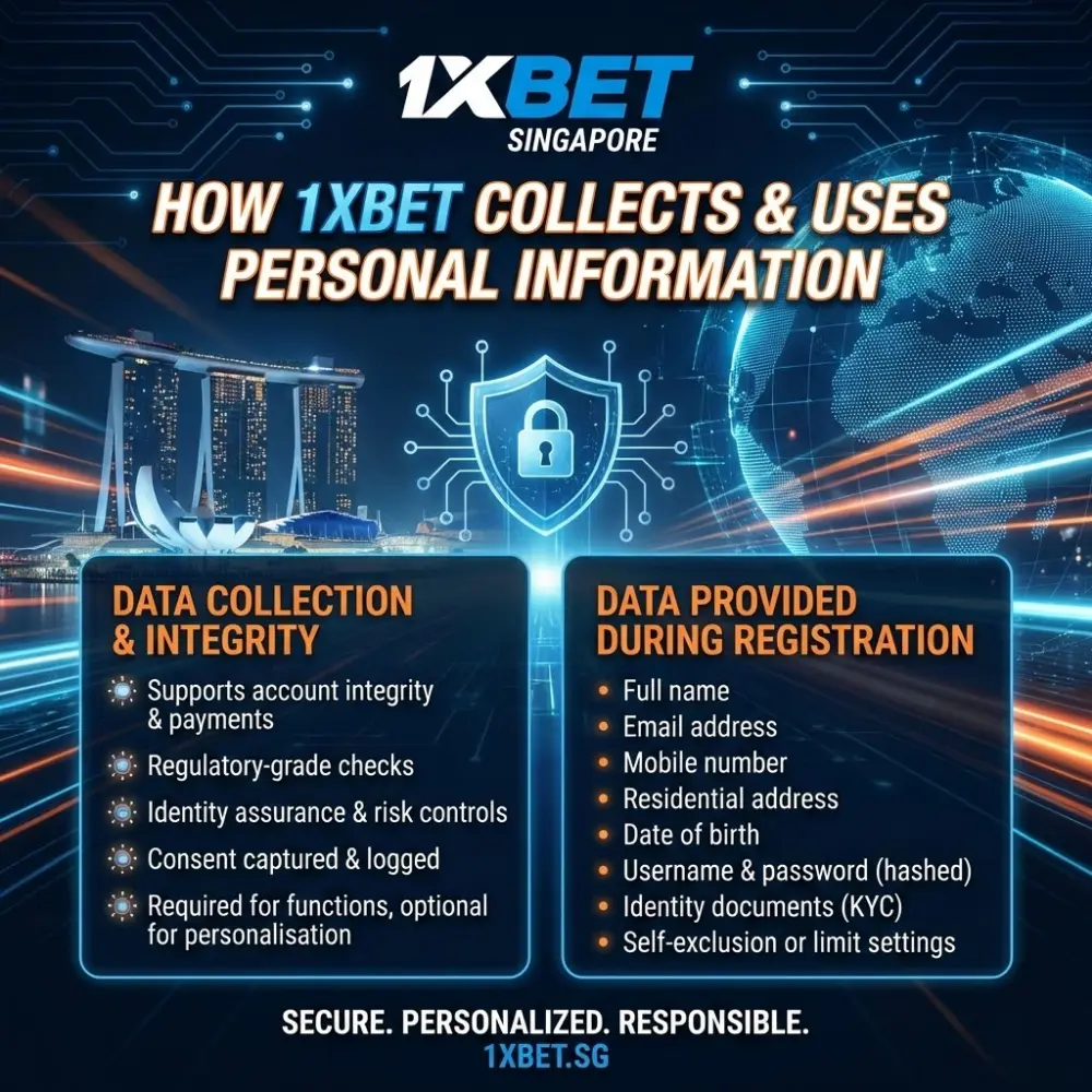 How 1xBet Collects and Uses Personal Information