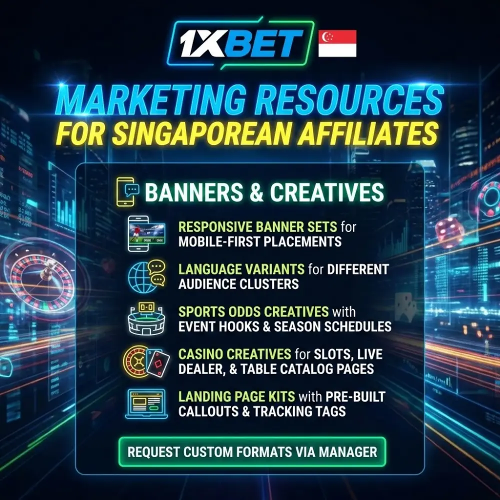 Marketing Resources for Singaporean Affiliates