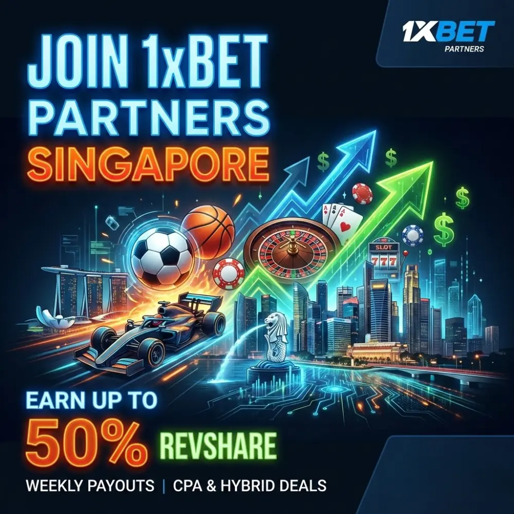Why Join 1xBet as a Partner in Singapore