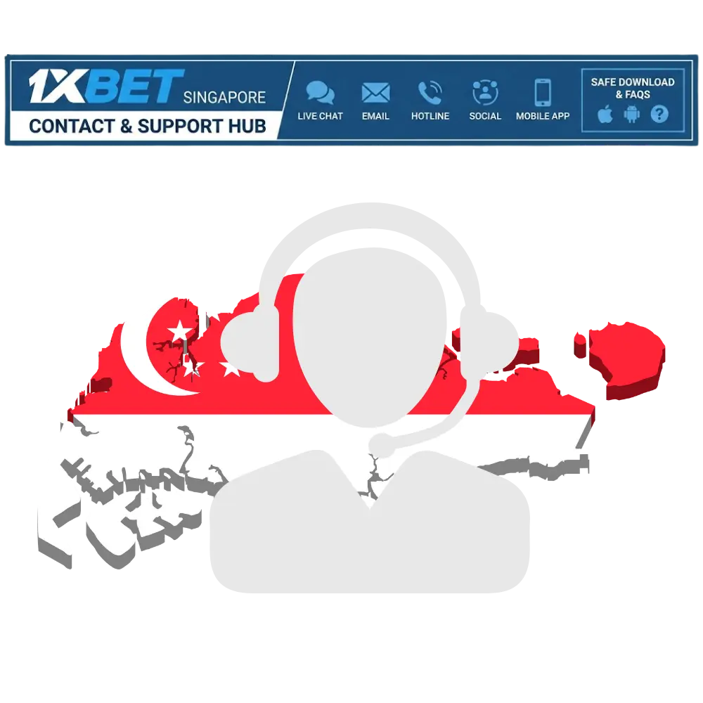 1xBet Singapore Contact Information – Get in Touch Anytime