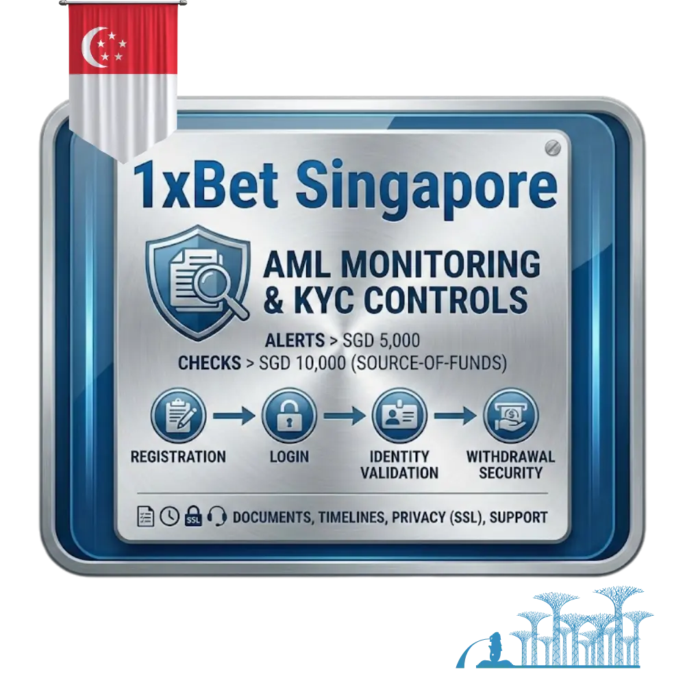 1xBet Singapore AML & KYC Policy – Secure Verification for Every Player